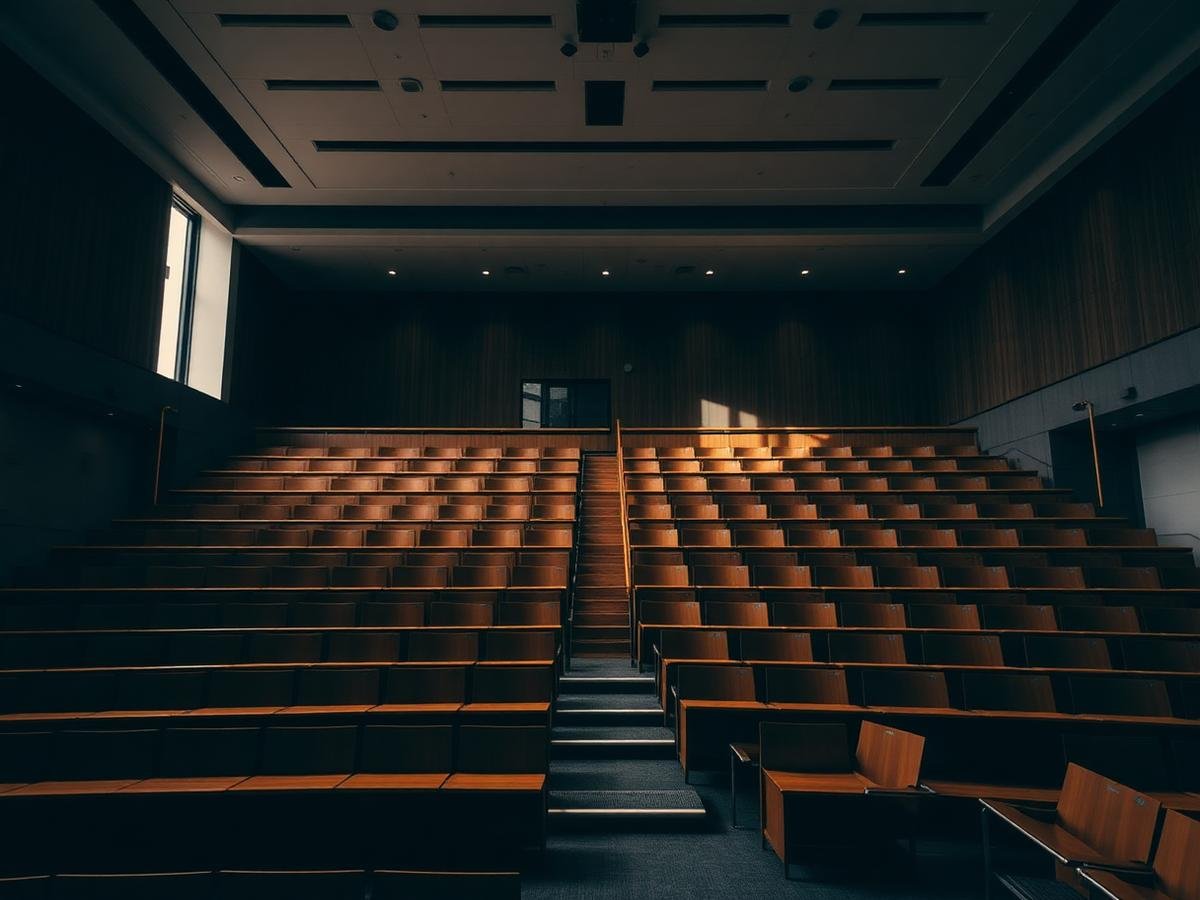 University lecture hall